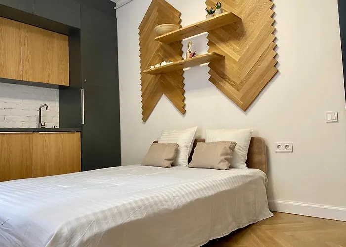 1 Lvapart Центр 1 Кімнатна Тихій Дворик Apartmán *